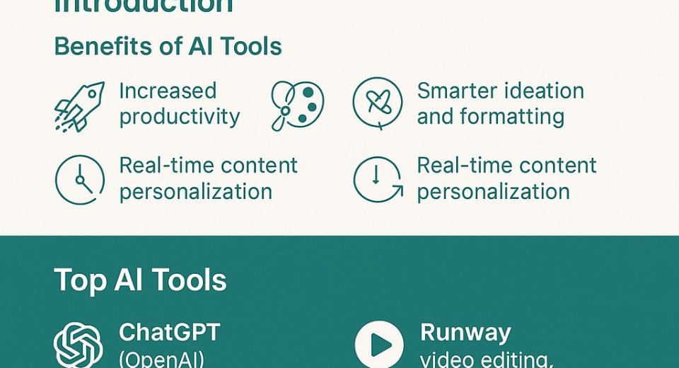AI Tools Revolutionizing Content Creation in 2025
