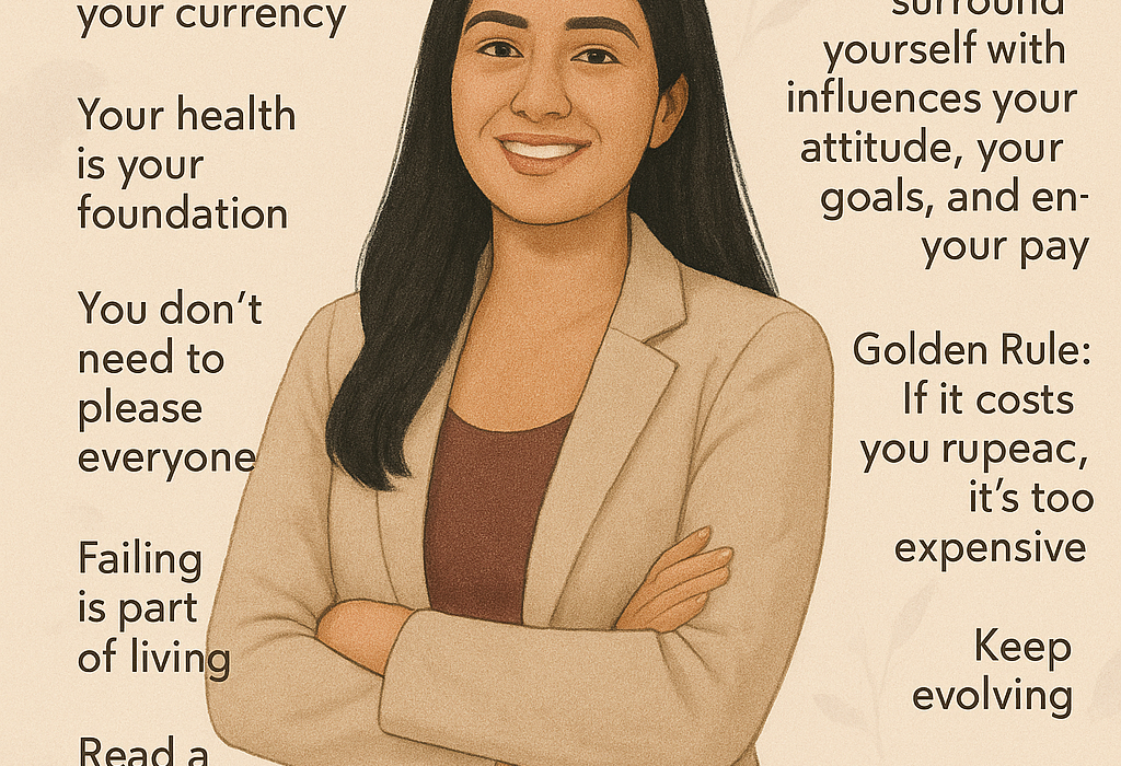 #LifeLessons #30sWisdom #SelfGrowth #PersonalDevelopment #PoojaMann #89371life #MotivationalPoster #EmpoweredWomen #ConfidenceQuotes #SelfImprovement #GratitudeMatters #MindsetShift #KeepEvolving #DigitalIllustration #InspirationDaily