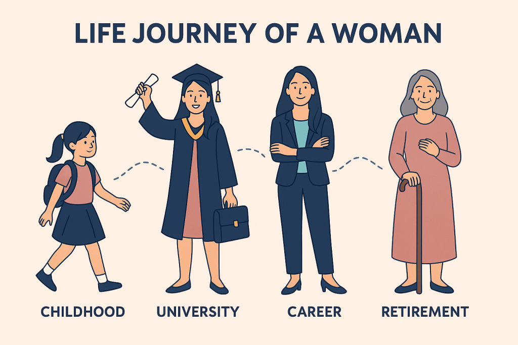 LIFE JOURNEY OF A WOMEN