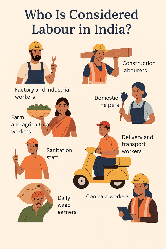 who is considered labour in india